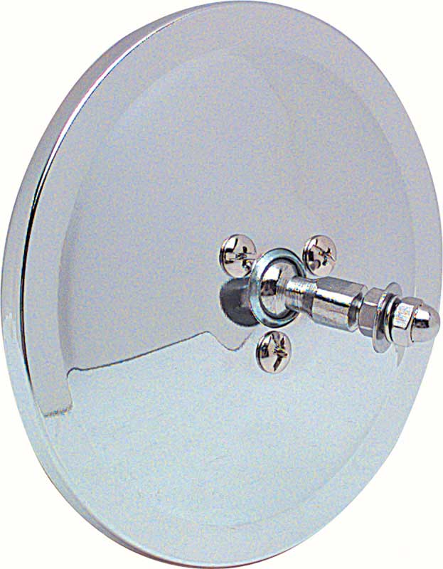1947-72 Chevrolet/GMC Truck Round Door Mirror Head Chrome Smooth Backing