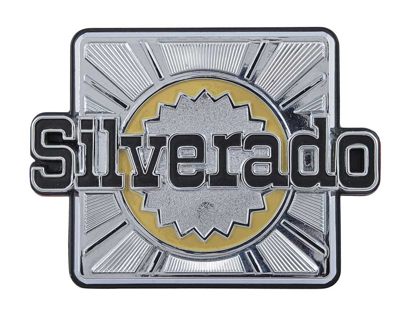 1981-88 Chevrolet K5 Blazer Silverado Quarter Panel Emblem Each GM Licensed