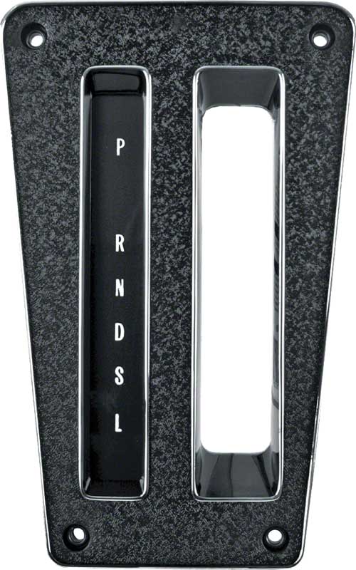 1979-81 Camaro Console Shift Plate  Auto Trans  Standard Interior