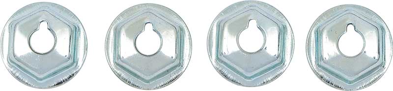1968-74 Nova and GM X-Body Console Gauge Mounting Nuts  4 Piece Set