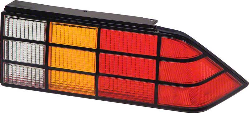 1985-92 Chevrolet Camaro Tail Lamp Assembly with Black Grid Pattern RH Passenger Side