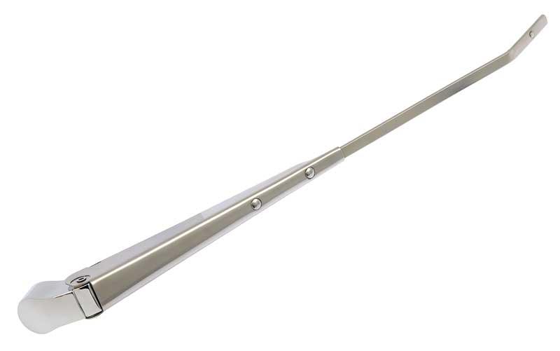 1962-65 Fairlane, 1964-65 Mustang Windshield Wiper Arm Stainless Smooth End Cap LH or RH Each
