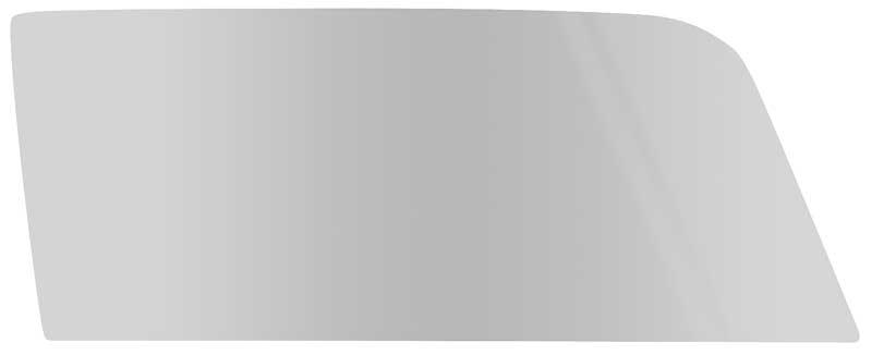 1967-68 Mustang Fastback Door Glass RH Smoke Gray