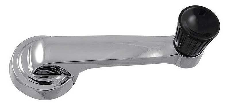 1961-66 Ford Truck/Bronco/Econoline Window Crank Handle W/ Black Knob F-100/F-250/F-350
