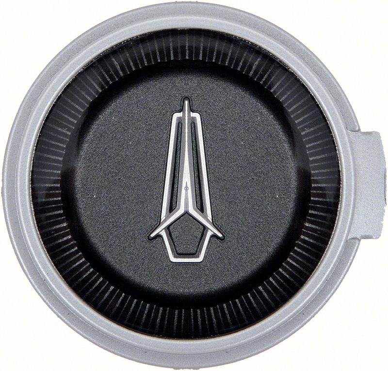 1968-69 Barracuda, Valiant, Fury, Belvedere Rocket Horn Cap Emblem Mopar Licensed