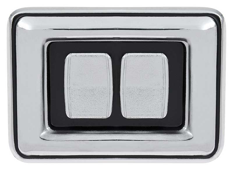 1973-76 Chrysler, Dodge, Plymouth Power Window Switch 2 button Concave Style