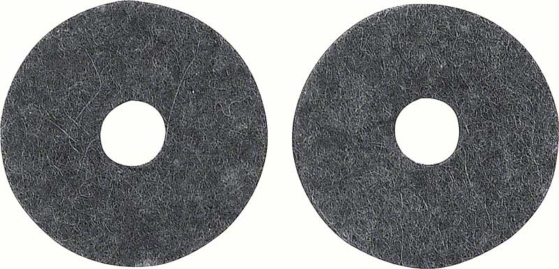 1958-75 Clutch Bellcrank Felt Seals  Pair