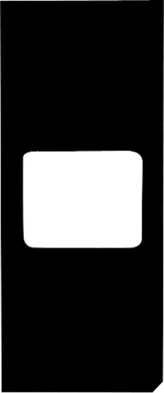 1968 Camaro / 1968-74 Nova 3-speed or 4-Speed Console Shift Plate Seal Manual Transmission