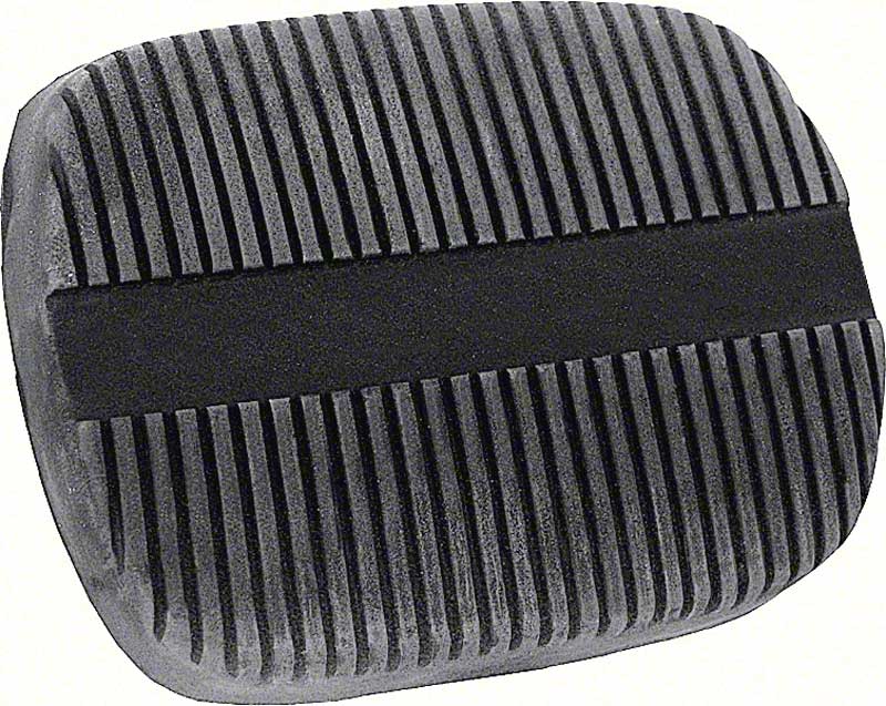 1958-84 Chevrolet Brake and Clutch Pedal Pad with Manual Trans