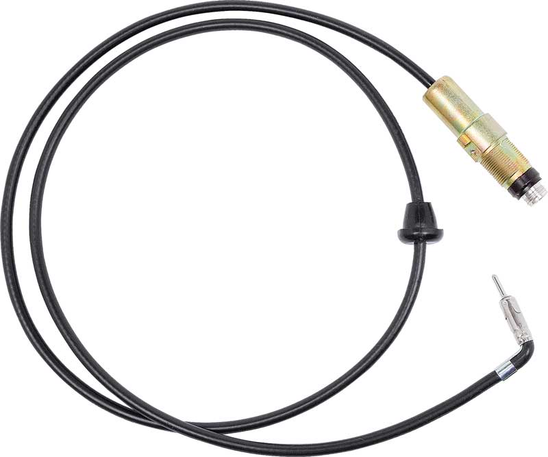 1967-69 Camaro, Firebird 1969-1972 GM Trucks Front Antenna Cable AM / FM  49-1/2"