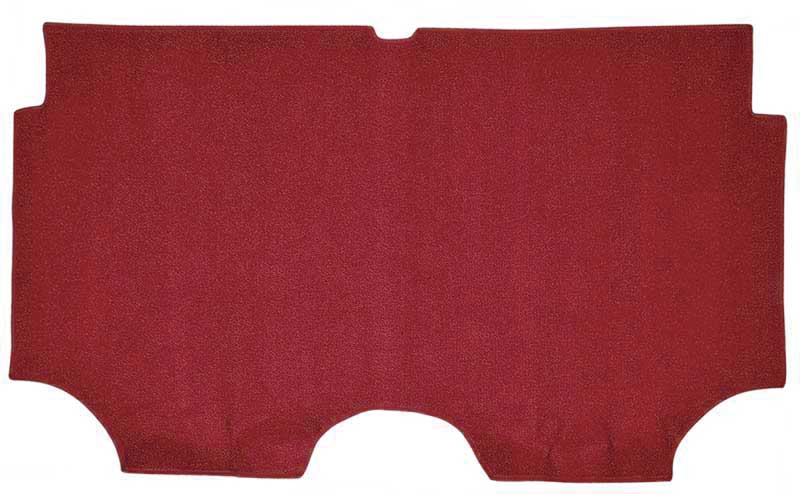 1966-67 Impala / Full Size Hardtop Red 1 Piece Loop Trunk Carpet
