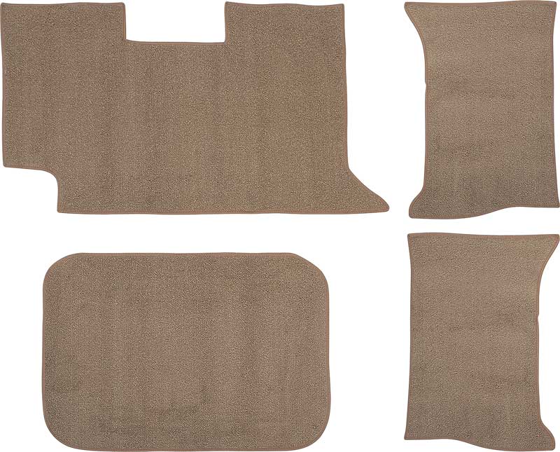 1961-64 Impala Convertible Fawn 4 Piece Loop Trunk Carpet Set