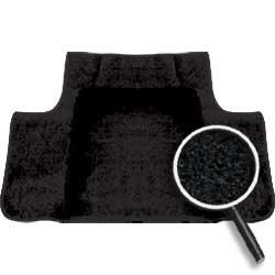 1968-72 Chevrolet Chevy II Nova All Body Styles Molded Trunk Area Carpet Kit Loop Black