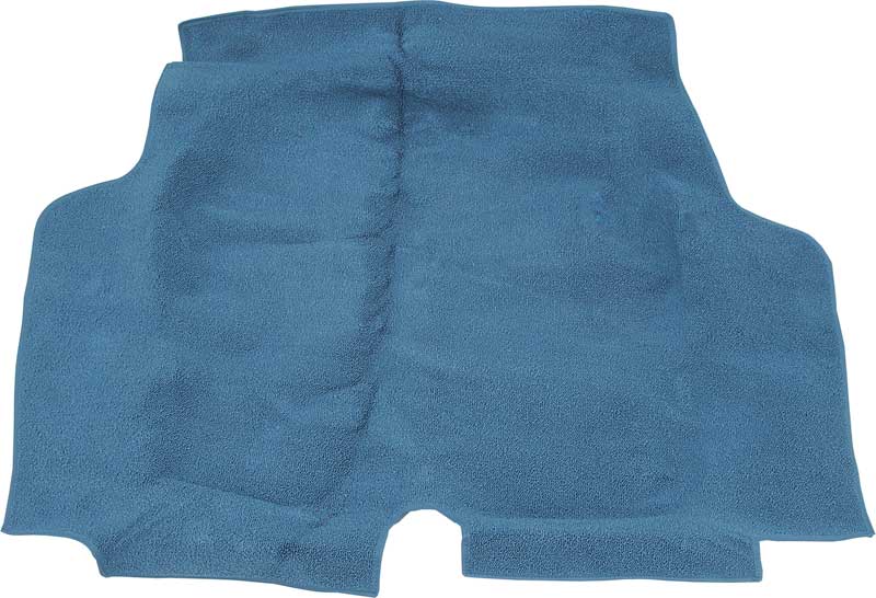 1968-72 Chevrolet Chevy II Nova All Body Styles Molded Trunk Area Carpet Kit Loop Medium Blue