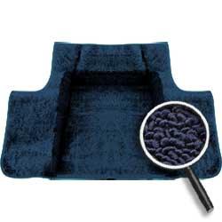 1968-72 Chevy II, Nova Molded Trunk Carpet Loop Dark Blue Superior OER¬Æ