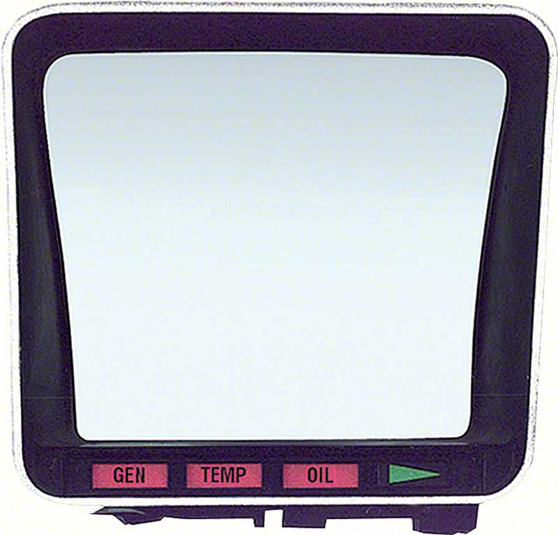 1969 Camaro Dash Fuel or Tachometer Gauge Lens without Tell Tale