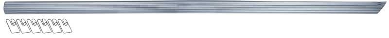 1962 Chevrolet Impala Rocker Panel Molding with Mounting Clips RH Passenger Side