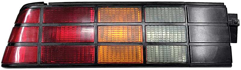 1985-92 Chevrolet Camaro Tail Lamp Assembly with Black Grid Pattern LH Drivers Side