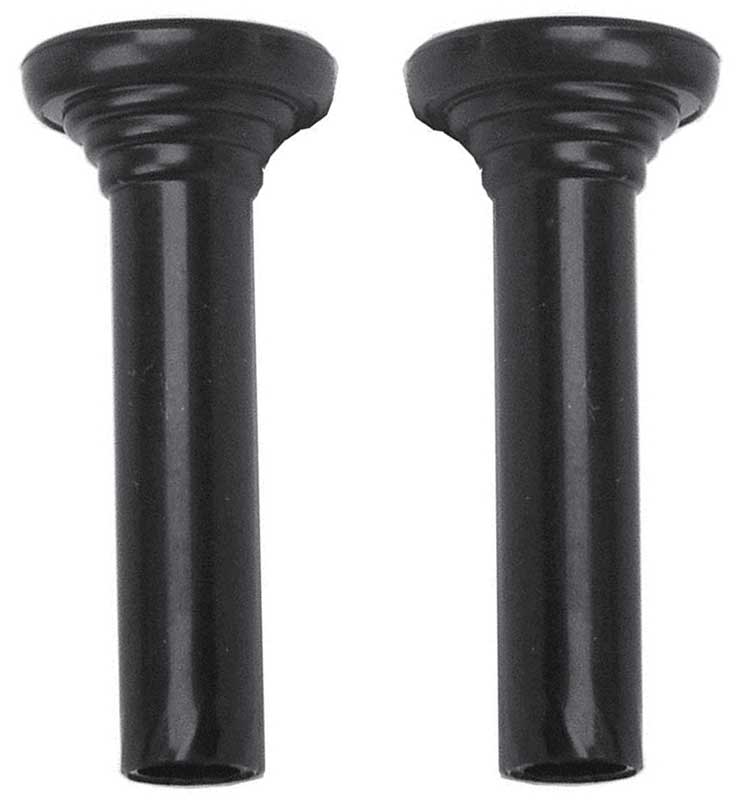 1967 Buick, Cadillac, Chevrolet, Pontiac, Oldsmobile Door Lock Knobs Black Pair Various Models