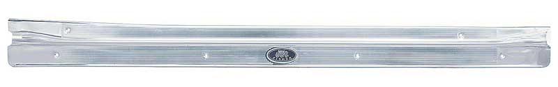 1968-79 Nova, Ventura, Omega, Skylark Door Sill Plate 2 Door w/Rivited Emblem RH Passenger Side