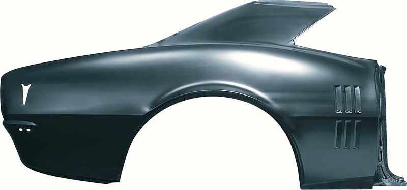 1968 Firebird' Complete Quarter Panel  Coupe  RH Passenger Side