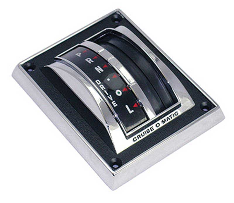 1964-66 Ford Mustang Floor Shifter Selector Bezel Without Console Automatic Transmission