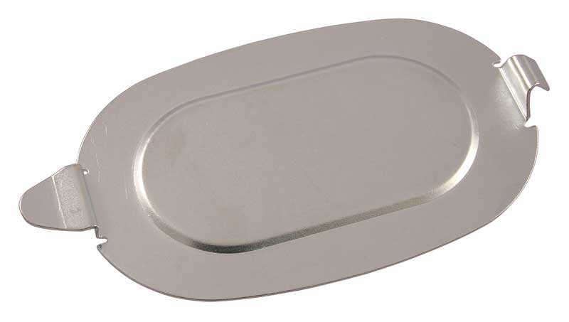 Ford, Lincoln, Mercury Floor Pan Metal Plug Each 3-3/4' x 2-3/8"