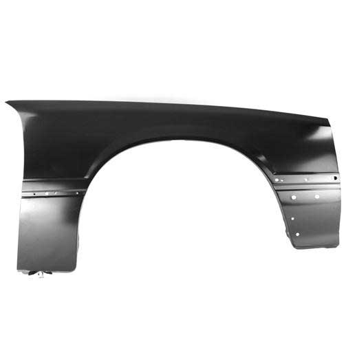 1991-93 Mustang Front Fender with Molding Holes Passenger Side