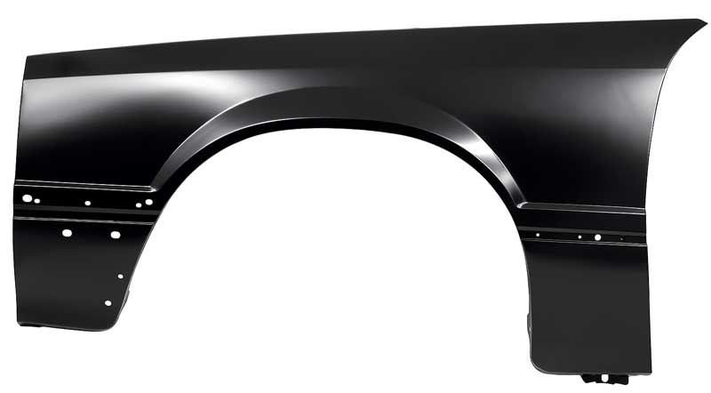 1991-93 Mustang Front Fender with Molding Holes Drivers Side