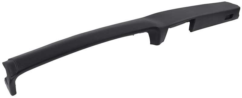 1969-72 Nova Dash Pad with AC Black Vinyl Wrapped Made in the USA