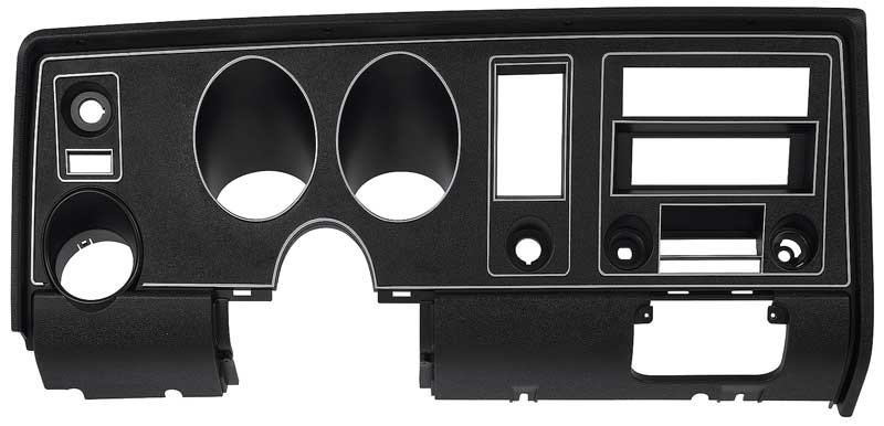 1969 Firebird, Trans Am Dash Instrument Carrier Assembly with Air Conditioning