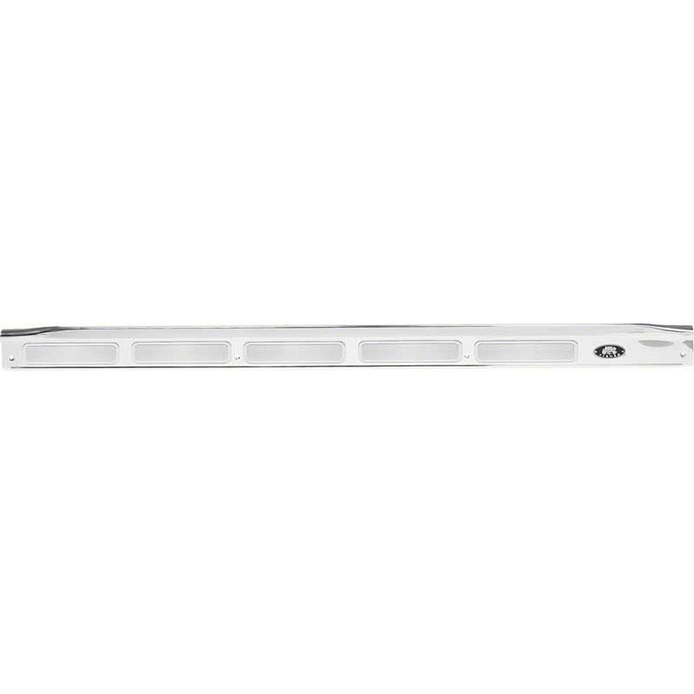 1970-81 Camaro, Firebird Door Sill Plate Rivited Emblem with Chrome Screws Drivers Side