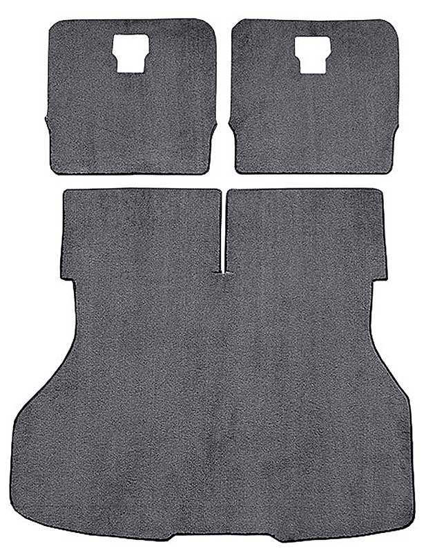 1983-86 Mustang Hatchback Rear Cargo Area Cut Pile Carpet - Dark Gray