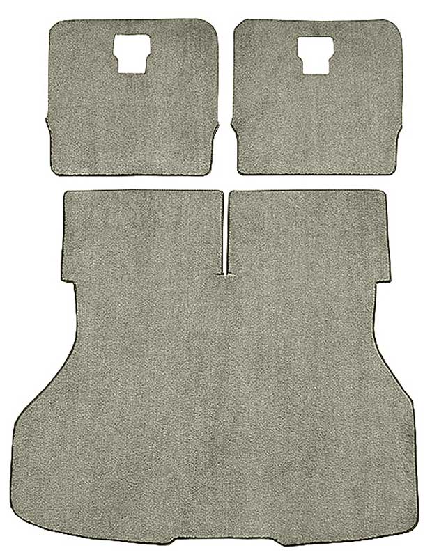 1983-86 Mustang Hatchback Rear Cargo Area Cut Pile Carpet Set with Mass Backing - Desert Tan