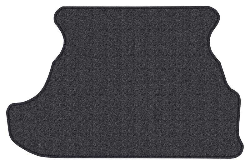 1979-93 Mustang Coupe Cut Pile Carpet Trunk Floor Mat - Ebony