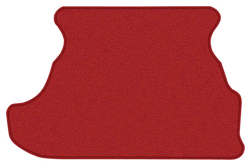 1979-93 Mustang Coupe Cut Pile Carpet Trunk Mat - Dark Gray