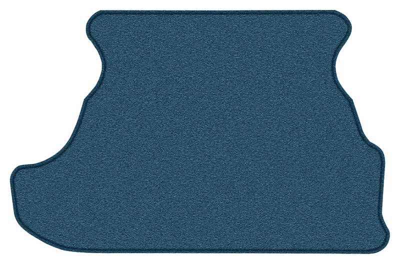 1979-93 Mustang Coupe Cut Pile Carpet Trunk Mat - Blue