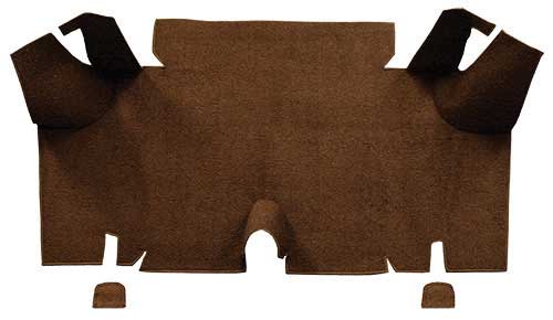 1965-66 Mustang Fastback Loop Trunk Carpet - Dark Saddle