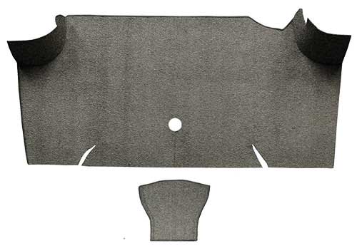 1967-68 Mustang Fastback Loop Trunk Carpet - Parchment