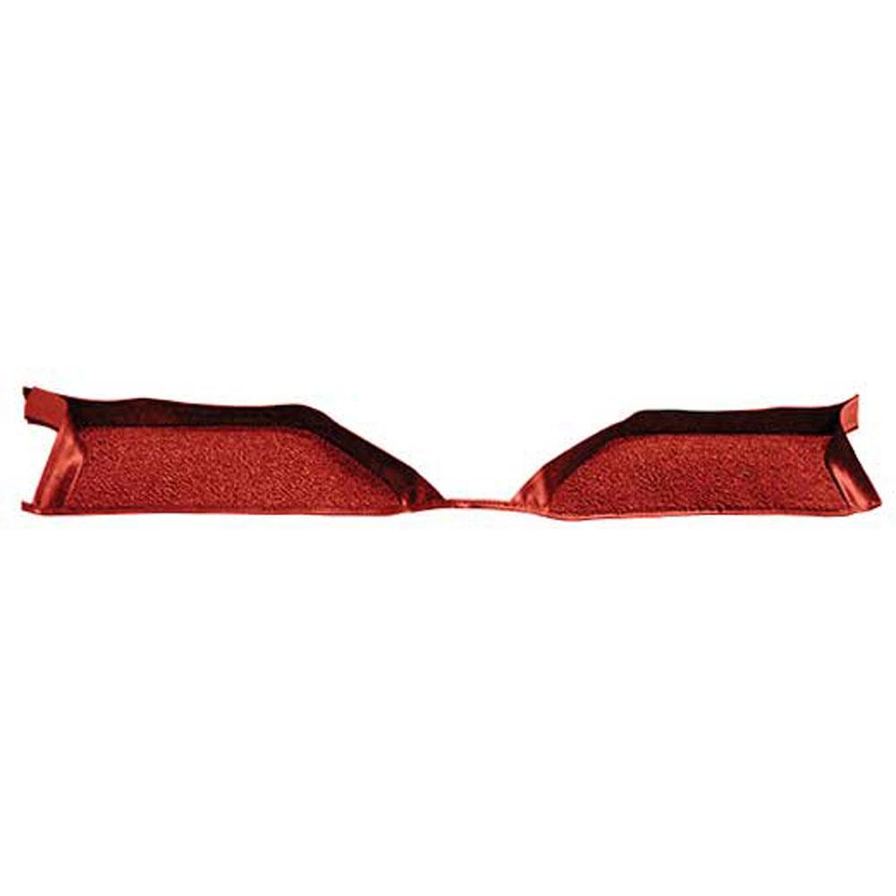 1965-68 Mustang Convertible Loop Kick Panel Carpet - Red