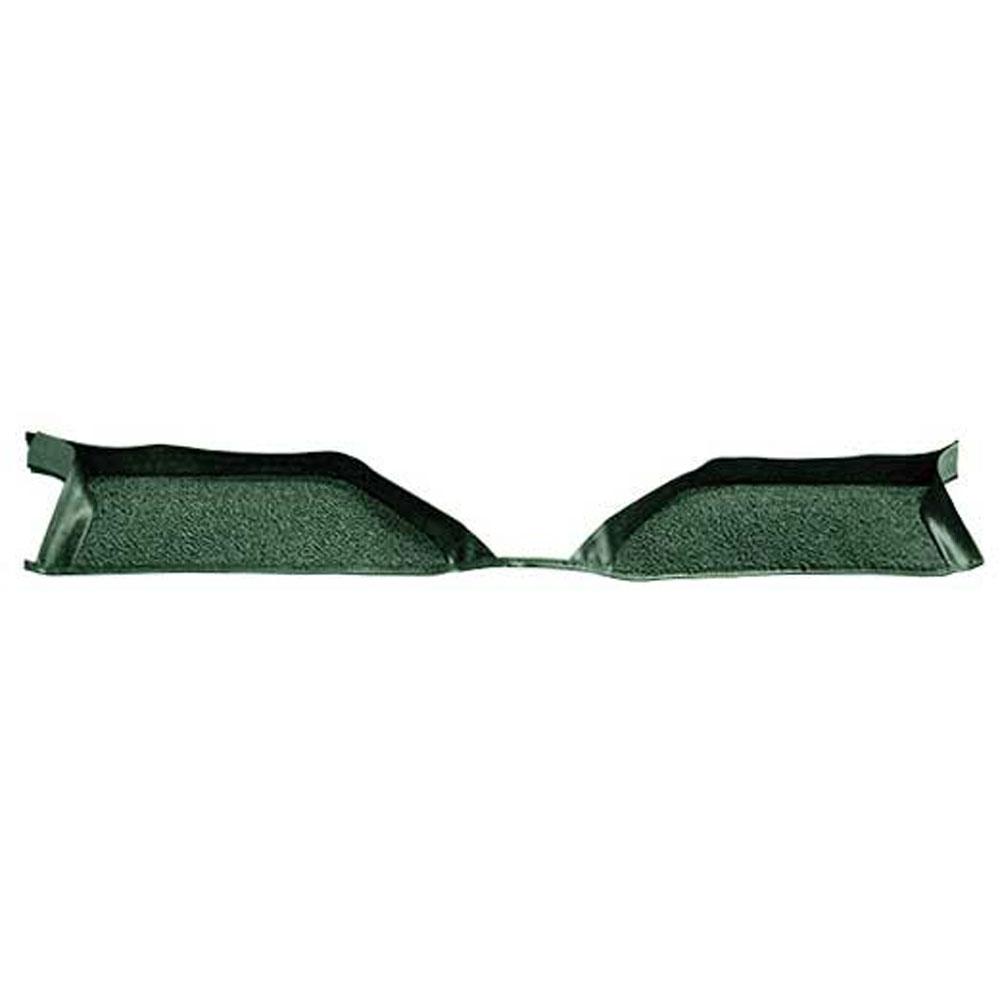 1965-68 Mustang Convertible Loop Kick Panel Carpet - Moss Green