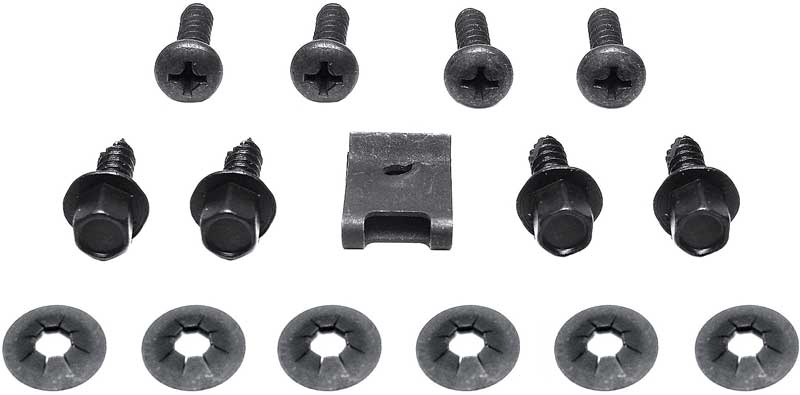 1967-68 Camaro, Firebird Heater Control Mounting Hardware Set
