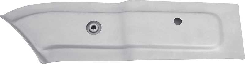 1965-70 Impala, Bal Air, Biscayne, Caprice Trunk Side Brace Silver Weld Thru Coating Drivers Side