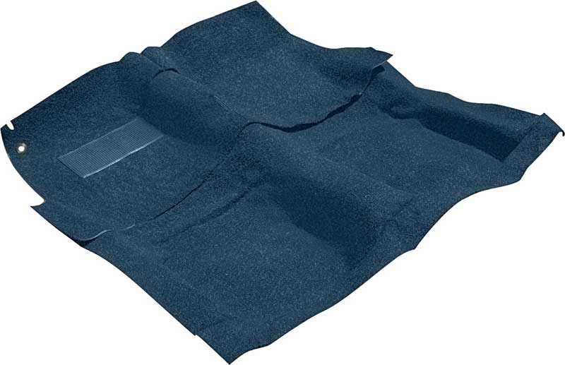 1961-64 Impala / Full Size 4 Door Sedan Medium Blue Molded Loop Carpet Set With Mass Backing