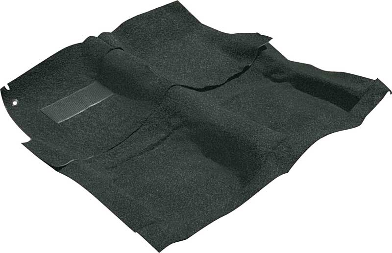 1960 Impala / Full Size 2 Door Sedan Dark Olive/Black Tuxedo (Salt & Pepper) Carpet Set