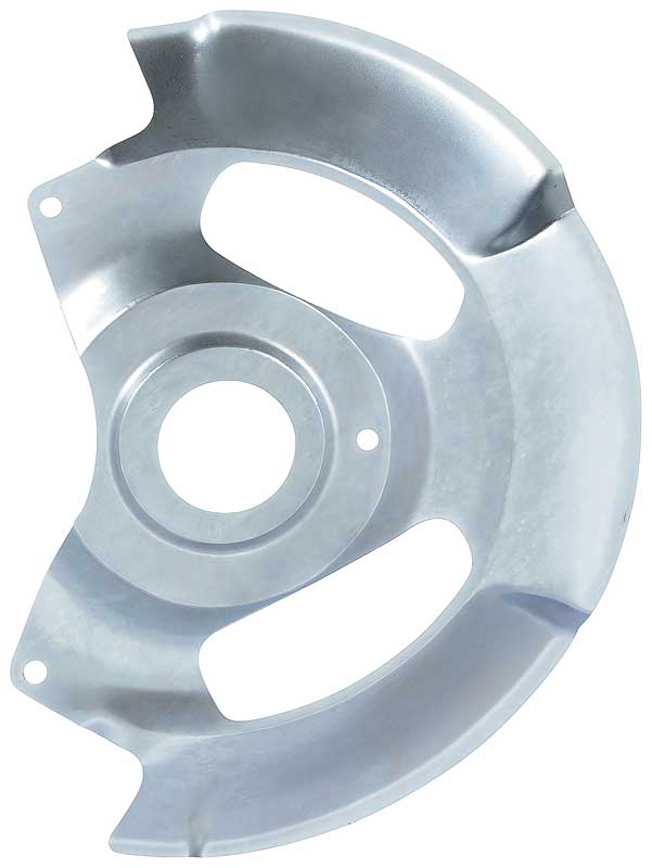 1970-90 Front Disc Brake Backing Plate Passenger Side