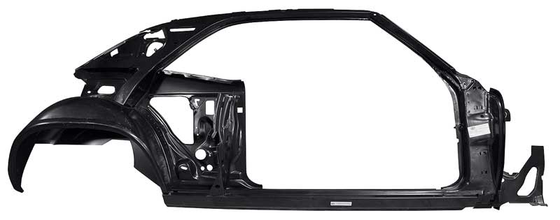 1969 Camaro / Firebird Quarter Panel and Door Frame Coupe Passenger Side EDP Coated