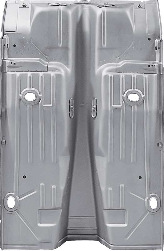 1967-69 Camaro, Firebird Full Floor Pan Assembly with Silver Weld-Thru‚Ñ¢ Coating