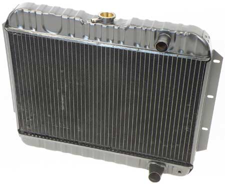 1959-60 Impala/Full Size L6-235 W/ MT - Radiator 3 Row (15-5/8" X 25-1/2" X 2") Brass/Copper Core