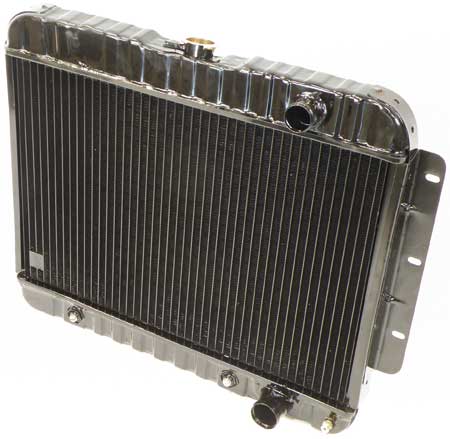 1959-60 Impala/Full-Size V8-348 W/ AT - Radiator 3 Row (17-1/2" X 25-1/2" X 2") Brass/Copper Core